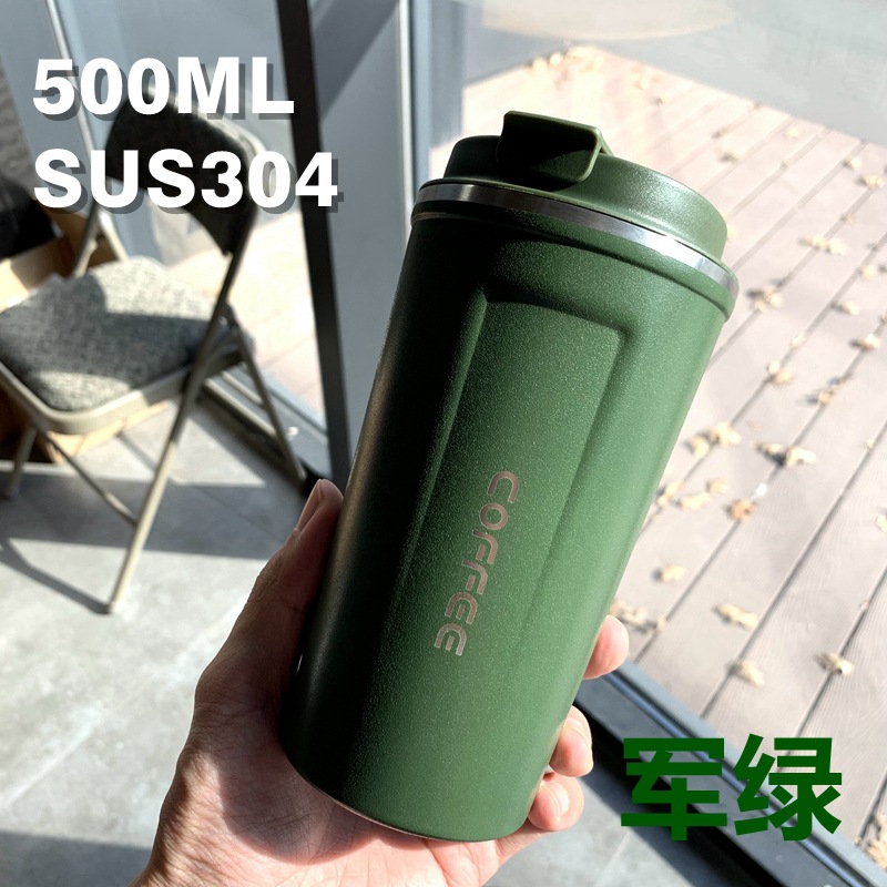 Summer Insulated Stainless Steel Water Cup, Thermos Cup, Coffee Cup, Double-Layer Car Cup, Smart Display Gift Cup, Customizable - Image 9